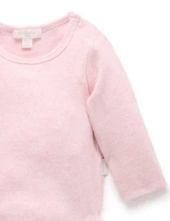 Long Sleeve Ribbed Bodysuit