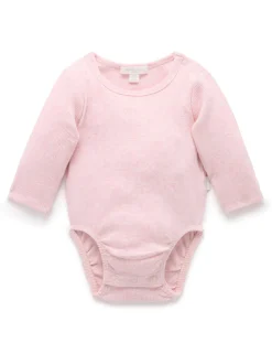 Long Sleeve Ribbed Bodysuit