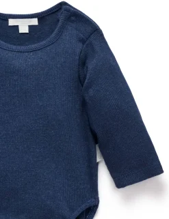 Long Sleeve Ribbed Bodysuit