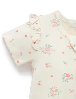 Love Heart Zip Growsuit