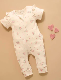 Love Heart Zip Growsuit