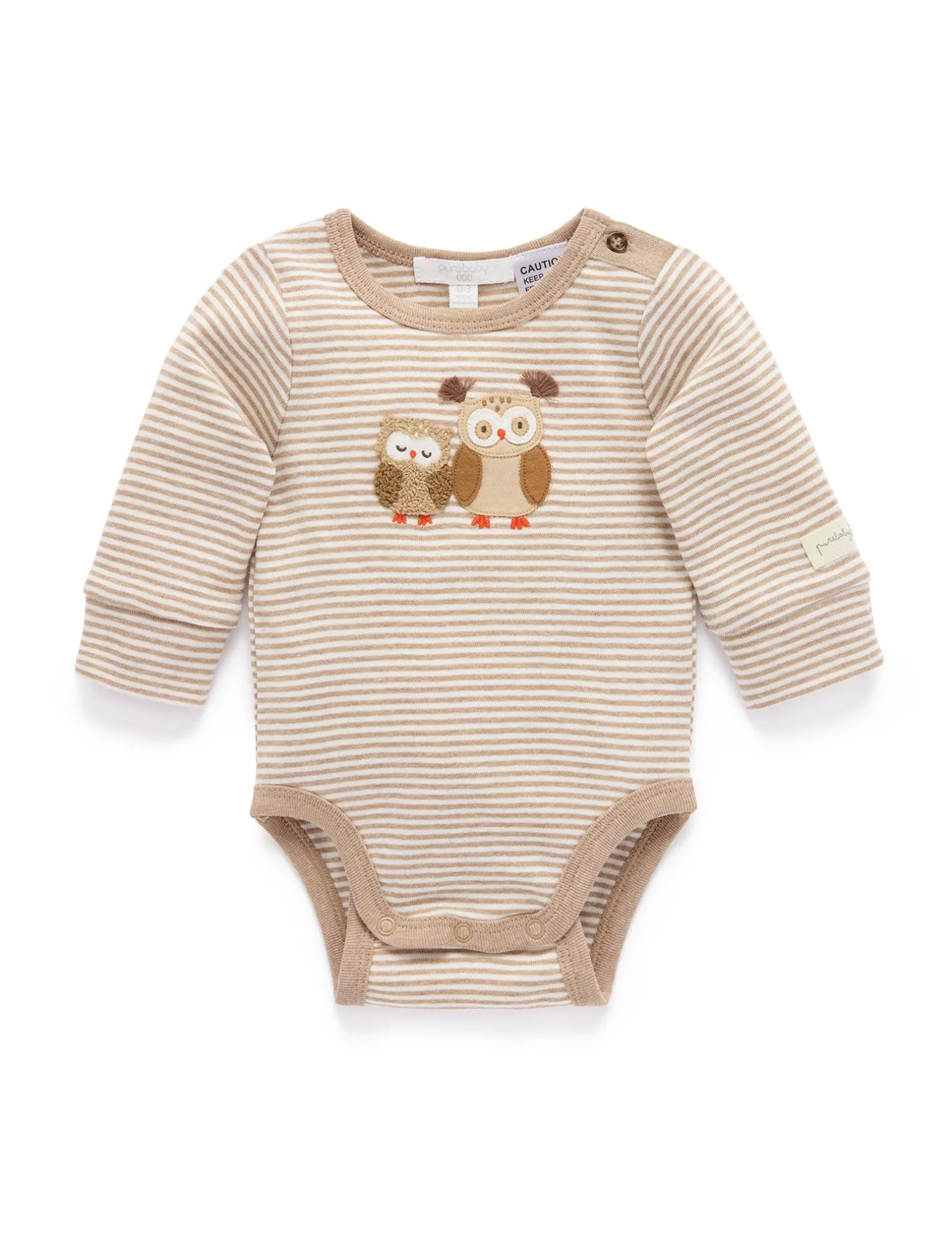 Owl Applique Bodysuit