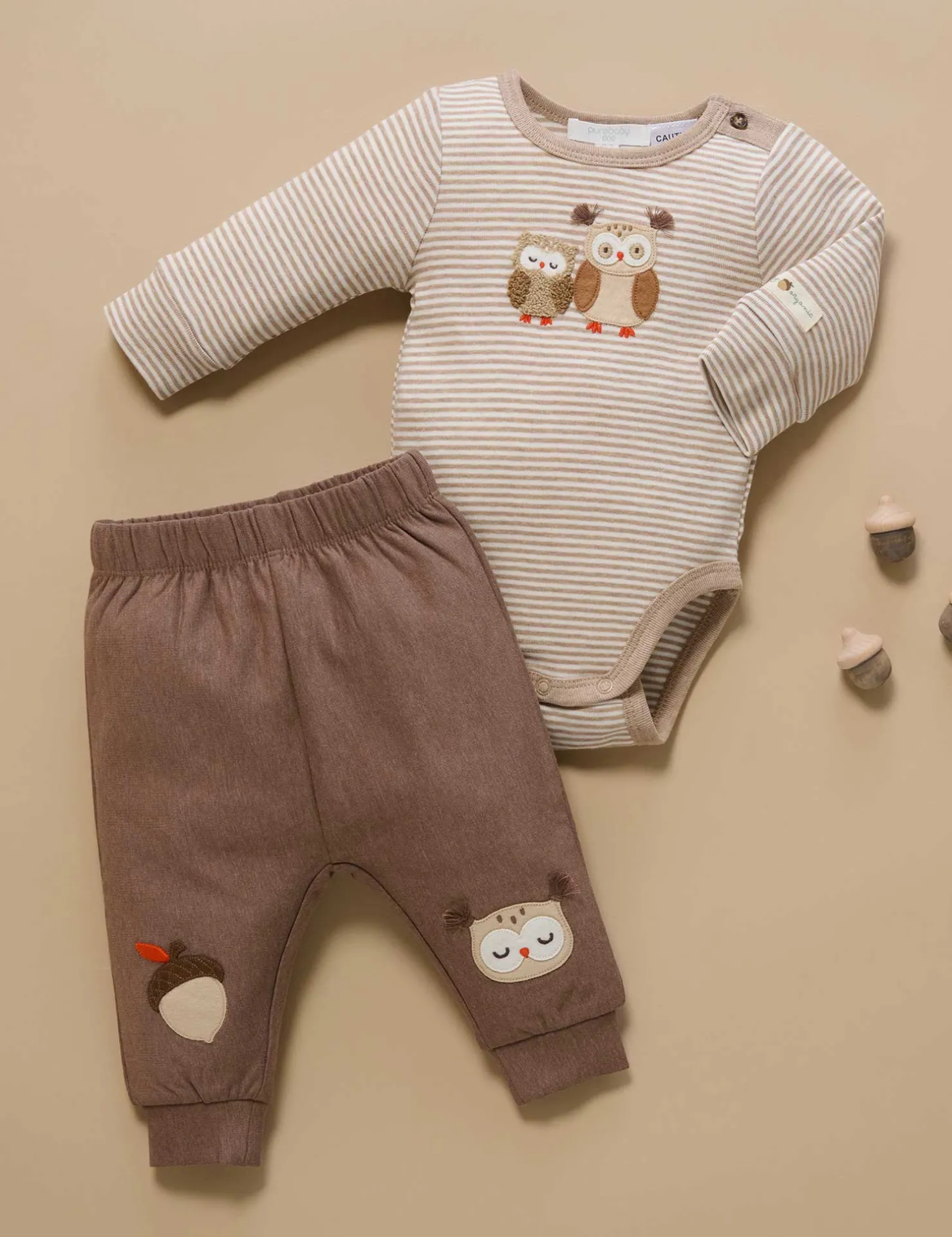 Owl Applique Bodysuit
