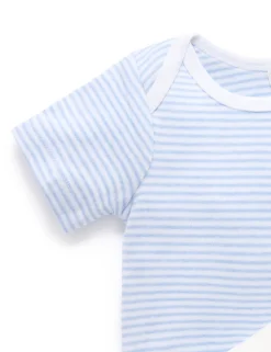 2 Pack Easy Neck Short Sleeve Bodysuit