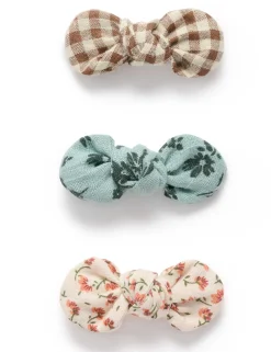 3 Pack Knot Bow Clips