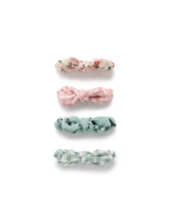 4 Pack Knot Scrunchies