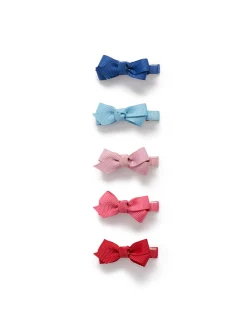 5 Pack Mini Bow Clips