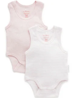 2 Pack Rib Bodysuit