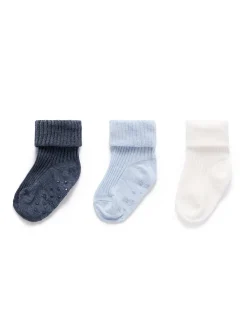 3 Pack Rib Socks