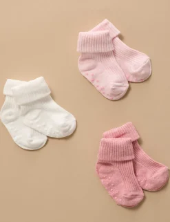 3 Pack Rib Socks