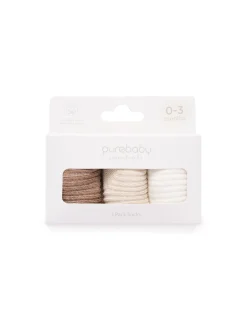 3 Pack Rib Socks