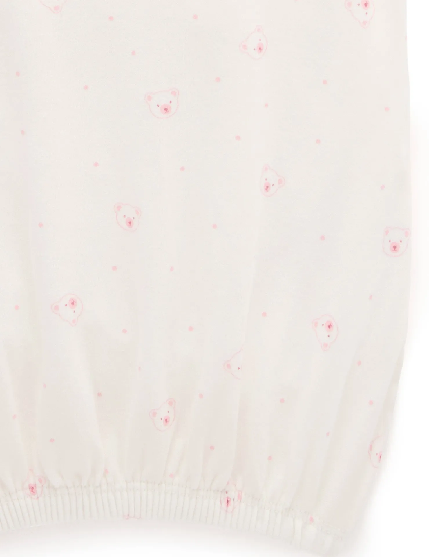 Pink Bear Sleepsuit