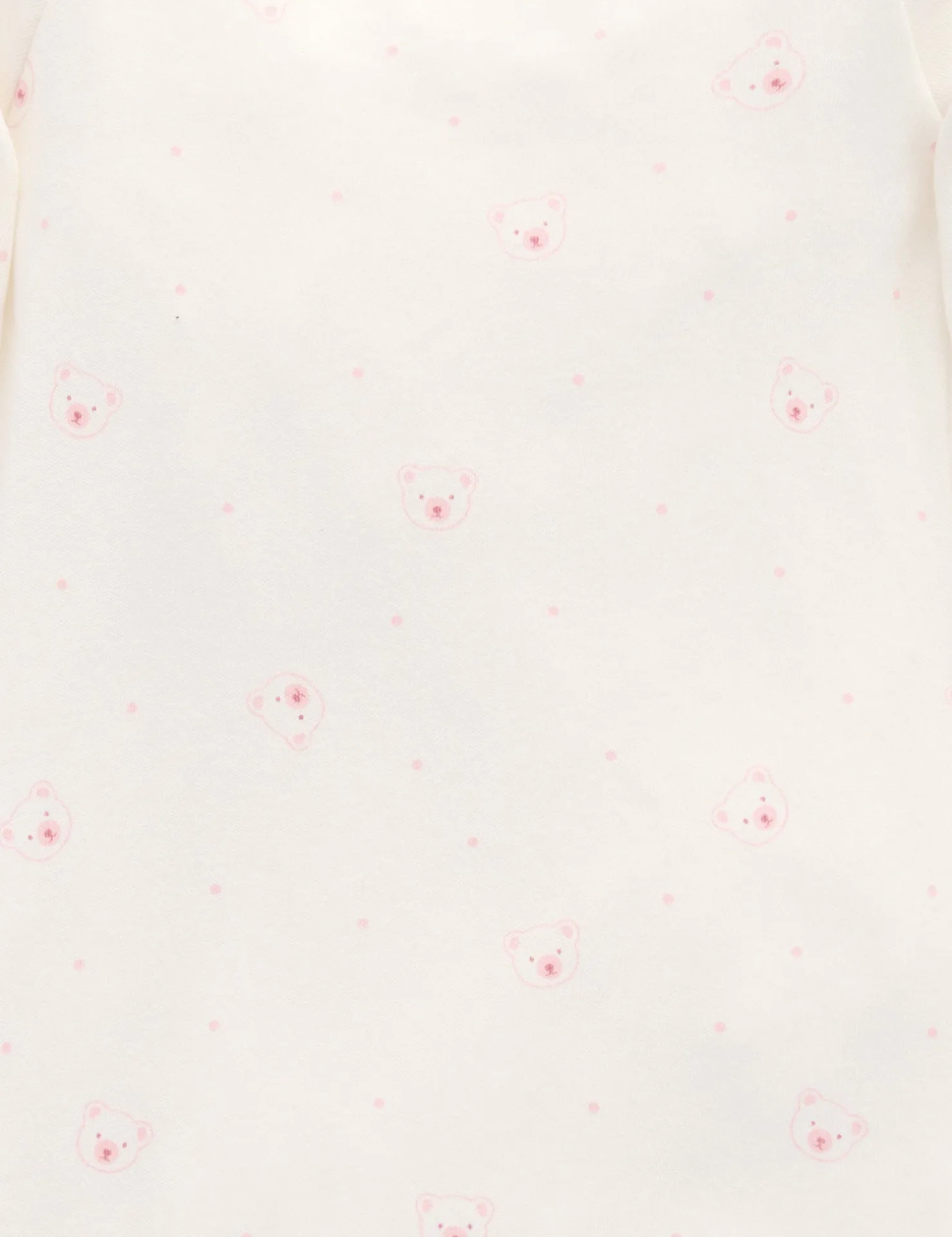 Pink Bear Sleepsuit
