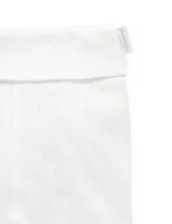 Pointelle Footed Leggings