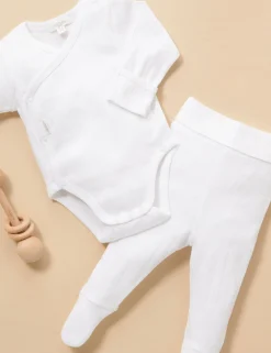 Pointelle Footed Leggings