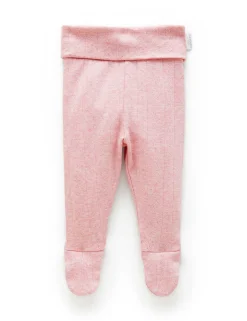 Pointelle Footed Leggings