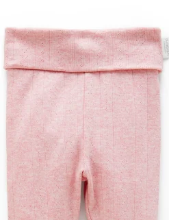 Pointelle Footed Leggings