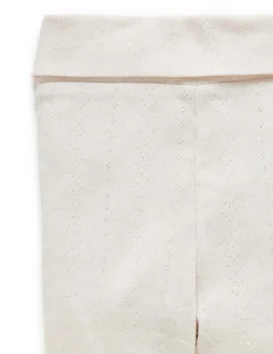 Pointelle Footed Leggings