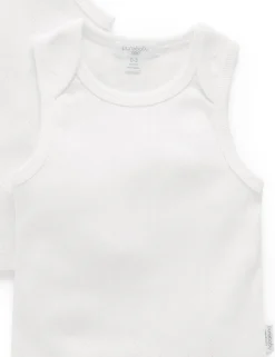 Pointelle 2 Pack Singlet