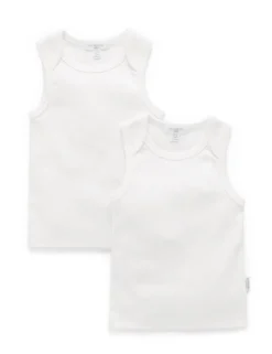 Pointelle 2 Pack Singlet