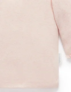 Pointelle Rib Layering Top