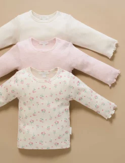 Pointelle Rib Layering Top