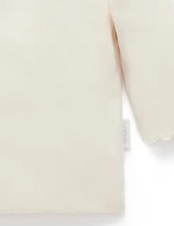 Pointelle Rib Layering Top
