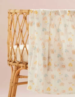 Printed Muslin Wrap
