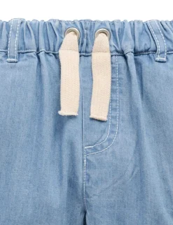 Pull On Denim Shorts