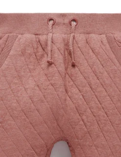 Quilted Track Pants