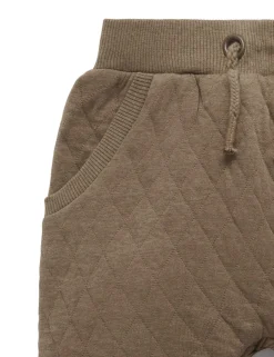 Quilted Track Pants