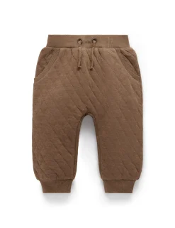 Quilted Track Pants