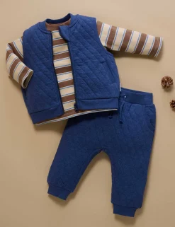 Quilted Track Pants