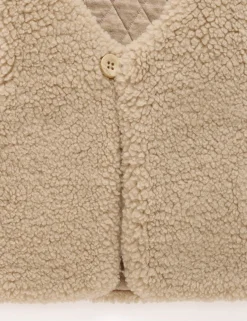 Shearling Reversible Vest
