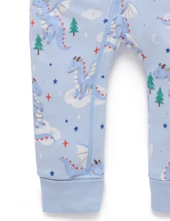 Sleeping Dragon Thick Pyjama Growsuit