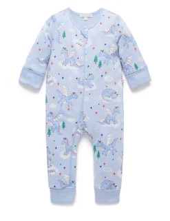 Sleeping Dragon Thick Pyjama Growsuit