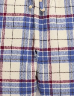Slouchy Check Pants