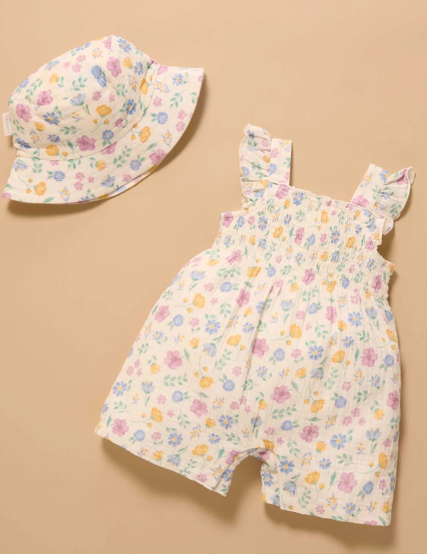 Sofia Shirred Jumpsuit