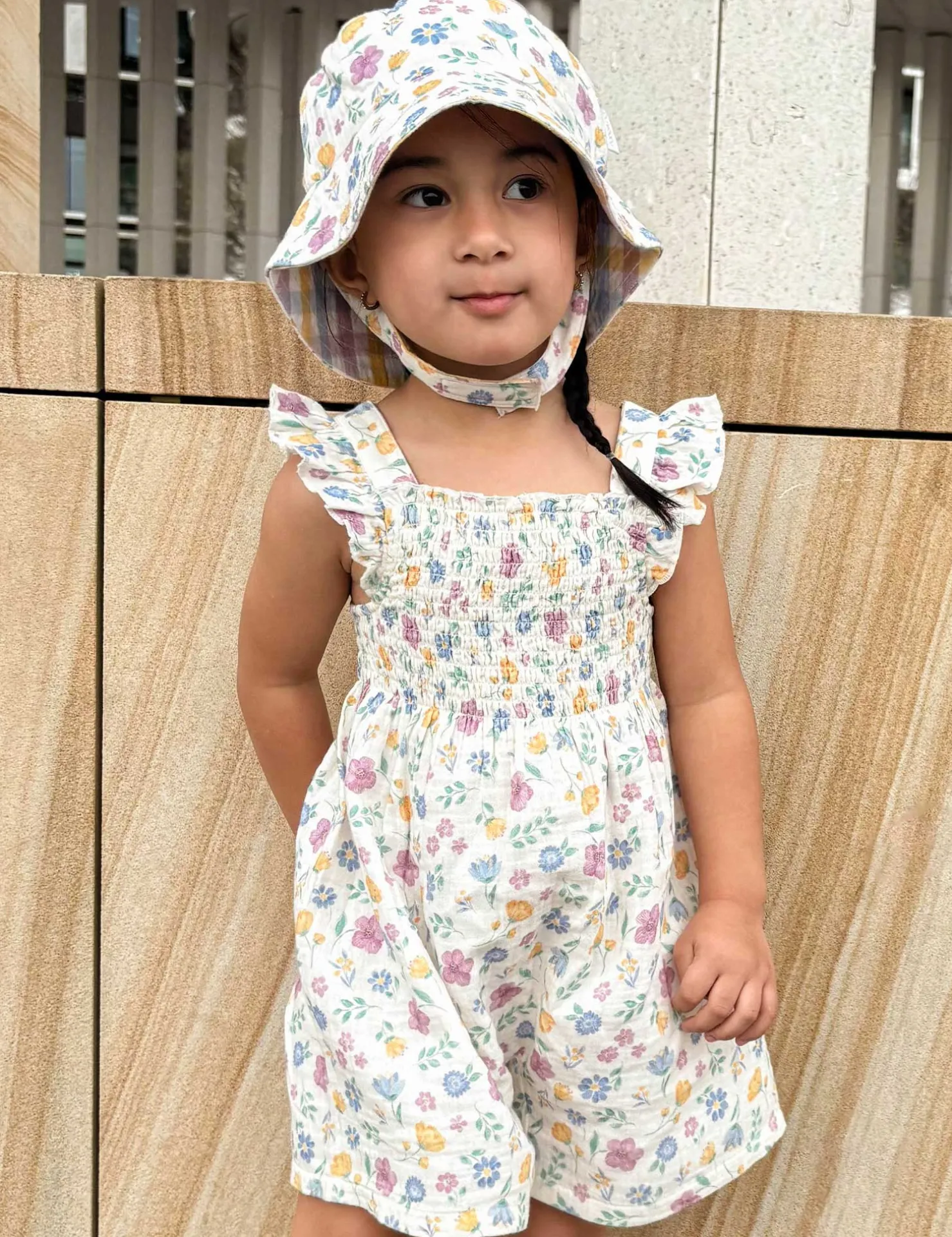Sofia Shirred Jumpsuit