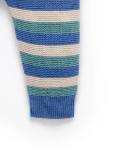 Striped Knitted Leggings