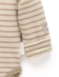 Striped Merino Bodysuit