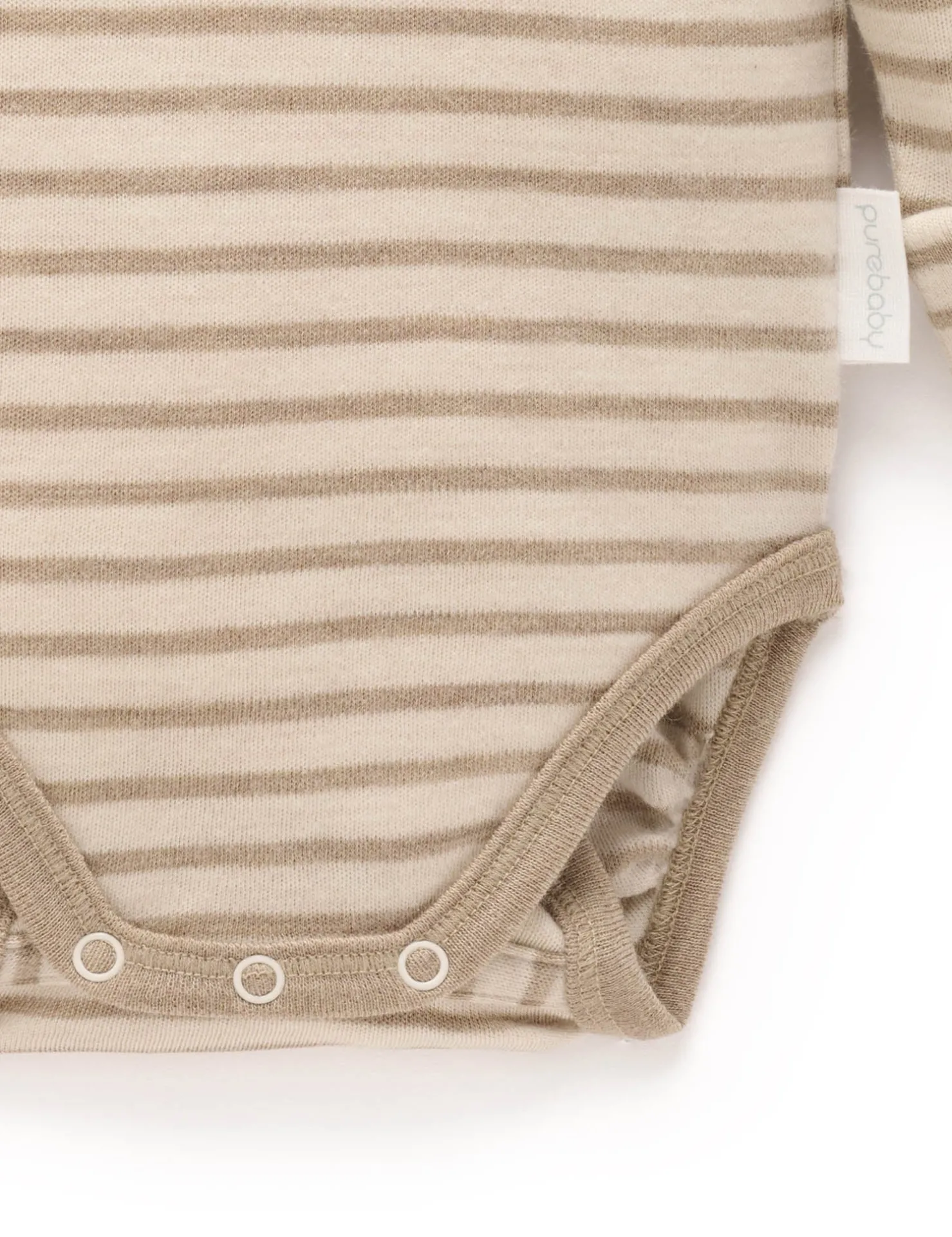 Striped Merino Bodysuit