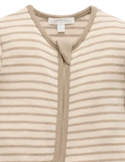 Striped Merino Growsuit