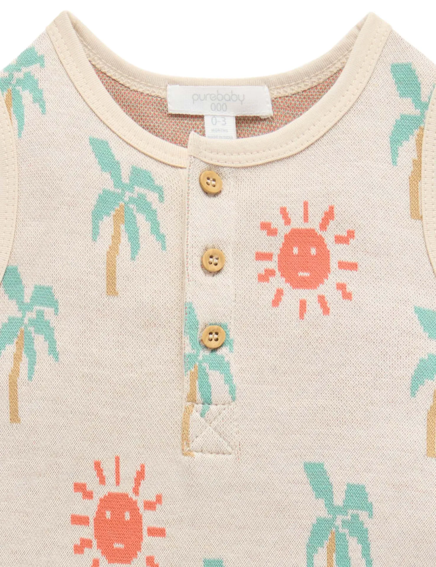 Sunshine Jacquard Onesie