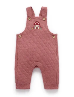 Toadstool Quilted Overalls