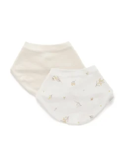 Wattle Bee 2 Pack Dribble Bib
