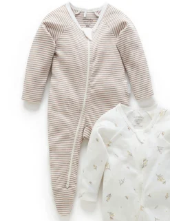 Wattle Bee 2 Pack Zip Growsuit