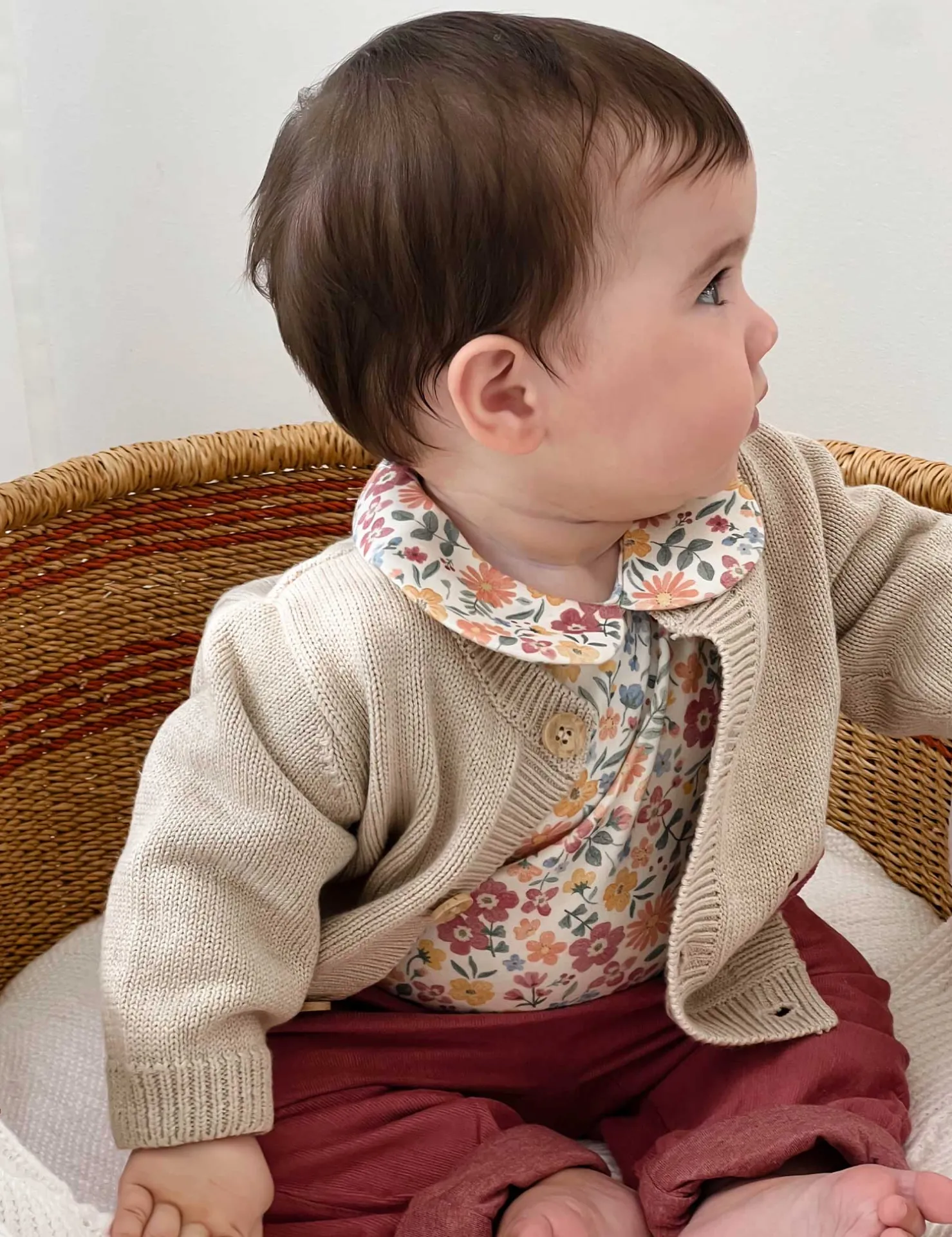Wild Flower Collar Bodysuit