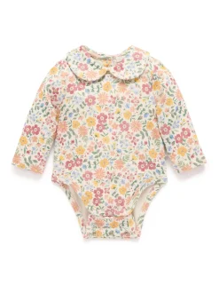 Wild Flower Collar Bodysuit