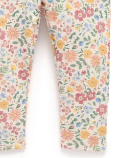 Wild Flower Thick Pocket Leggings